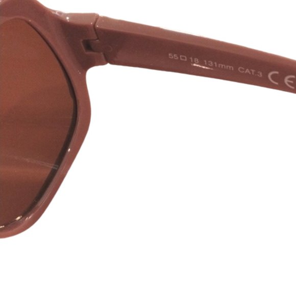 Sunglasses Light Brown Tan Oversized Round Square Rectangle Full Rim - Picture 13 of 16